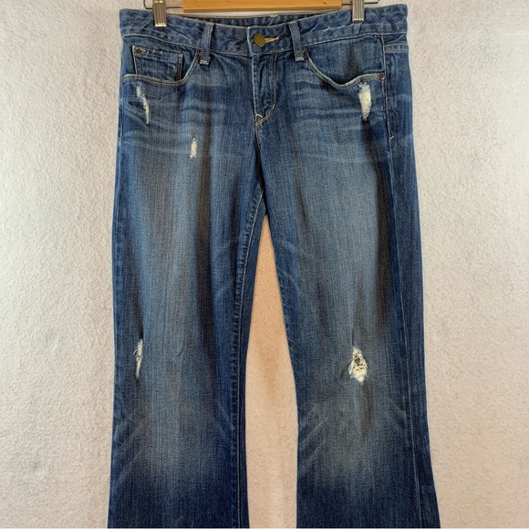 ITEM# 1042 - GAP Limited Edition Sexy Boot Dark Distressed Sz 8/29 - Picture 6 of 16